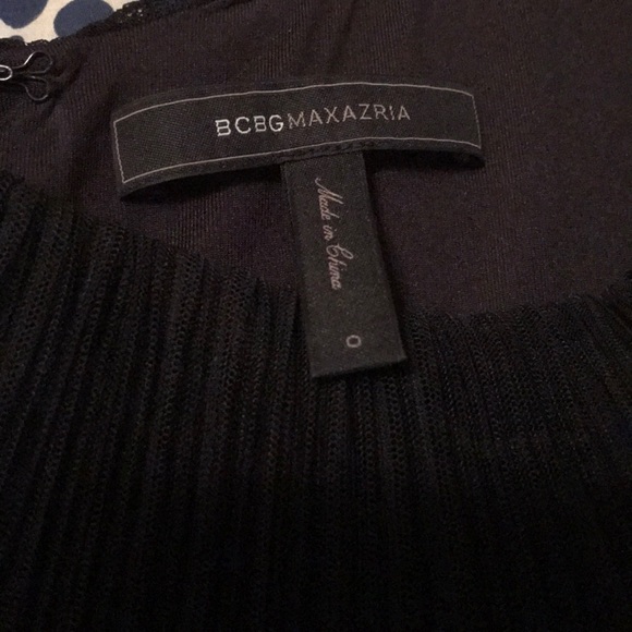 BCBGMAXAZRIA black cocktail dress - Picture 2 of 3